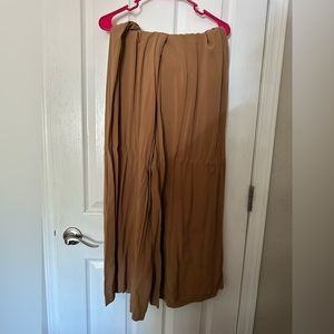 Torrid brown wide leg pants.
